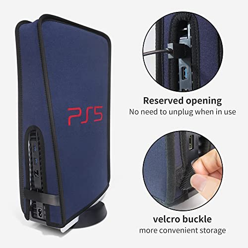 Ps5 Case Cover Dust Proof Cover For Playsatoion 5 Game Console Protector  Anti Scratch Washable Dust Cover Sleeve For Ps5 Accessories Digital Edition  - Imported Products from USA - iBhejo