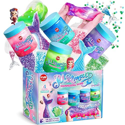  Toy Galaxy Slime Kit for Boys Girls 10-12, FunKidz