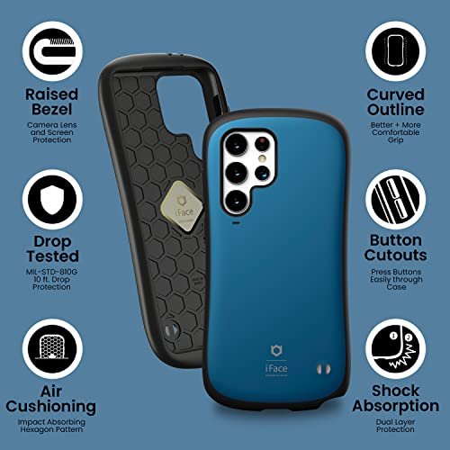 Iface Galaxy S22 Ultra Case - Cute Shockproof Dual Layer [Hard