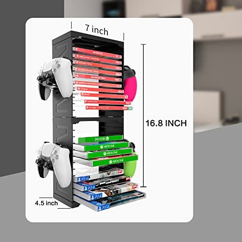 Xbox one best sale game storage rack