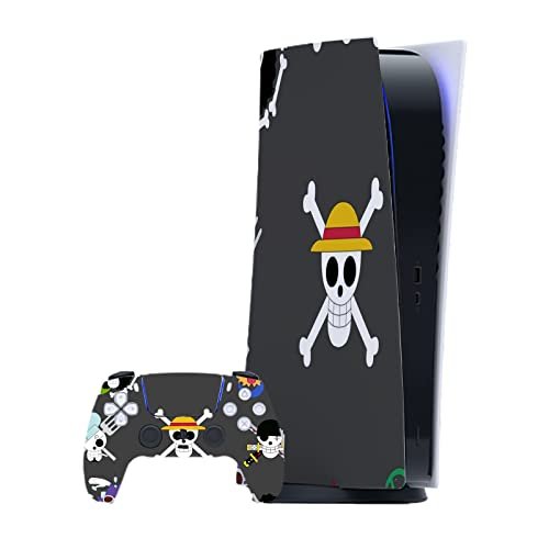 Amazoncom Toxxos PS5 Skin  Disc Edition Anime Console and Controller  Accessories Cover Skins PS5 Controller Skin Gift ps5 Skins for Console Full  Set Gery PS5 Skin  Video Games