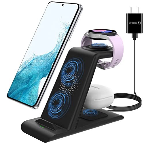 : Yootech 3 in 1 Fast Wireless Charger for Samsung