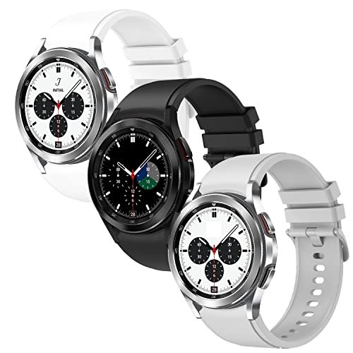 20mm No Gaps Silicone Band for Samsung Galaxy Watch 4 40mm 44mm/4