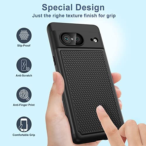 Pixel 7A Case with Built-in Screen Protector and Kickstand Military Drop  Protection – FNTCASE OFFICIAL