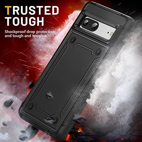 CoverON For Google Pixel 7a Case, Military Grade Heavy Duty Full