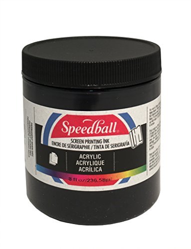 Speedball 8 oz. Acrylic Screen Printing Ink Silver