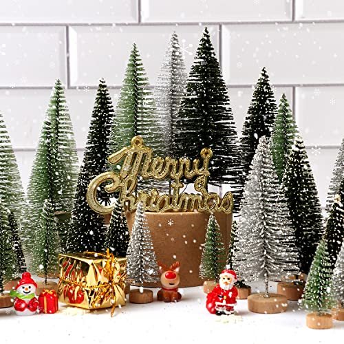 30pcs Christmas Tree Decoration Small Snowflake Ornaments