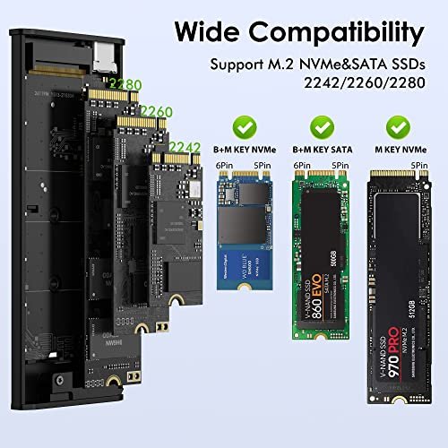 MB104U-1SMB_USB 3.2 Gen 2 (Type-C) to 2.5 SATA SSD/HDD & M.2 NVMe/SATA SSD  Adapter