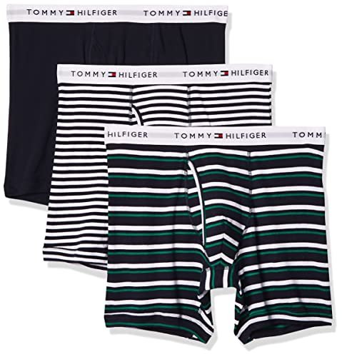 tommy hilfiger men's underwear multipack cotton classics boxer briefs