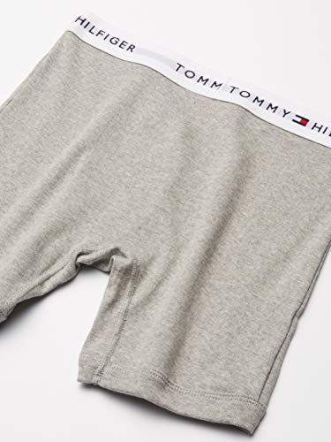 Tommy Hilfiger mens Underwear Cotton Classics Megapack -  Exclusive  Boxer Briefs, 3 Navy, 2 Grey Heather,1 Red, 1 White, Small US - Imported  Products from USA - iBhejo