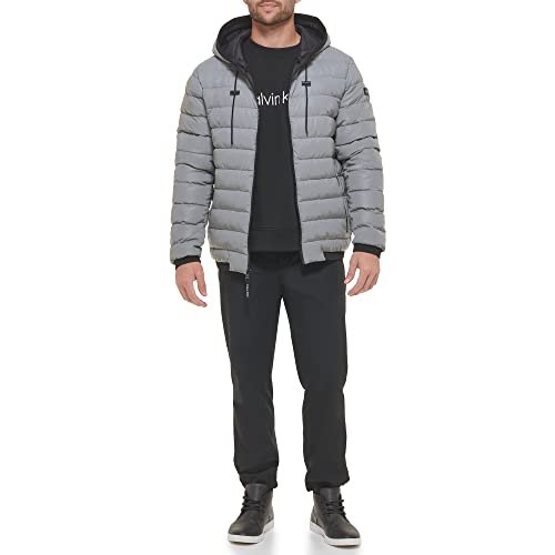 Calvin klein outlet puffer jacket reflective