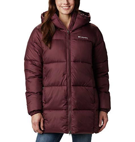 CHERFLY Women's Winter Coats Hooded Puffer Jackets Fleece Lined Parka with  Fur Trim