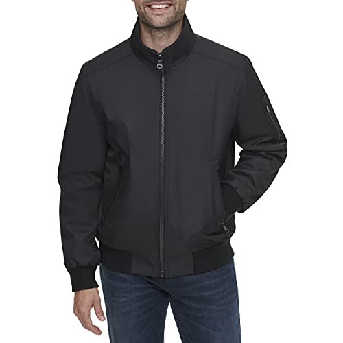 Calvin Klein Men's Winter Coats-Sherpa-Lined Hooded Soft Shell Jacket, Jet  Black, Medium - Imported Products from USA - iBhejo