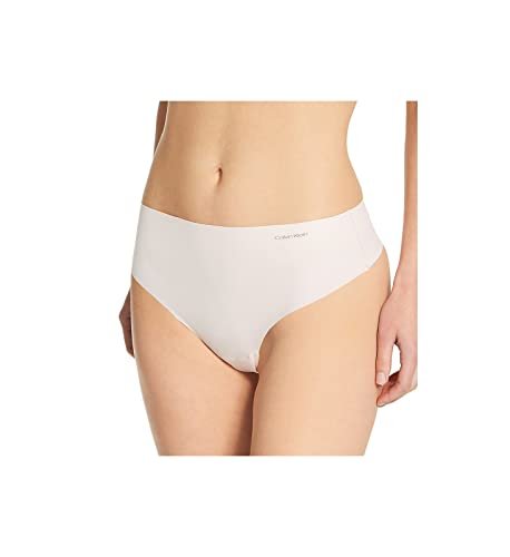 Calvin Klein Women's Invisibles High-Waist Thong Panty, Nymphs