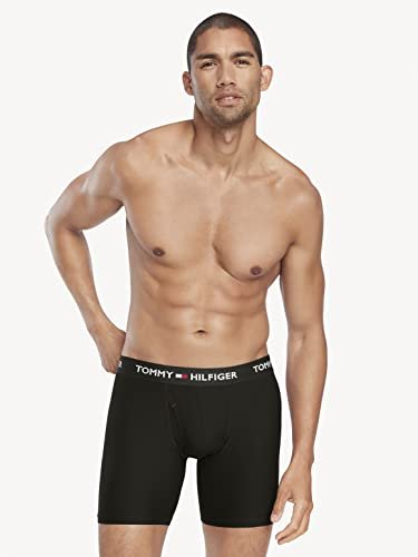  Tommy Hilfiger Mens Everyday Micro Boxer Brief Multipack,  Black
