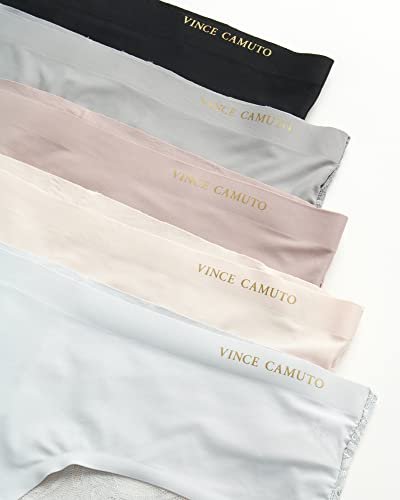 Vince Camuto Women's No Show Seamless Bikini Panty Underwear Multi-Pack