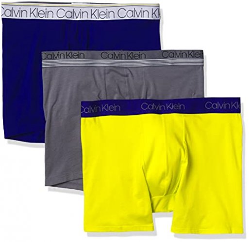 Calvin Klein Underwear Men'S 3 Pack Cotton Stretch Boxer Briefs, Black, S -  Imported Products from USA - iBhejo