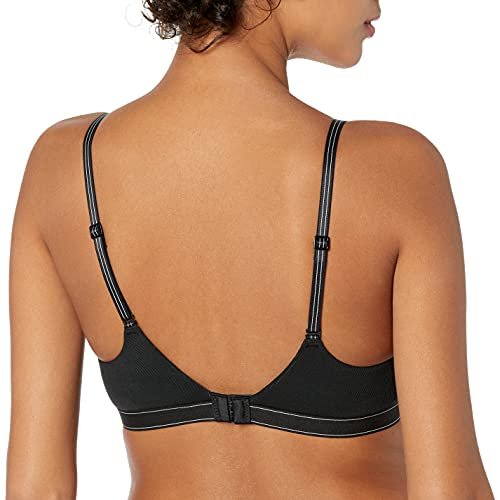 Calvin Klein Women's Pure Ribbed Lightly Lined Bralette 