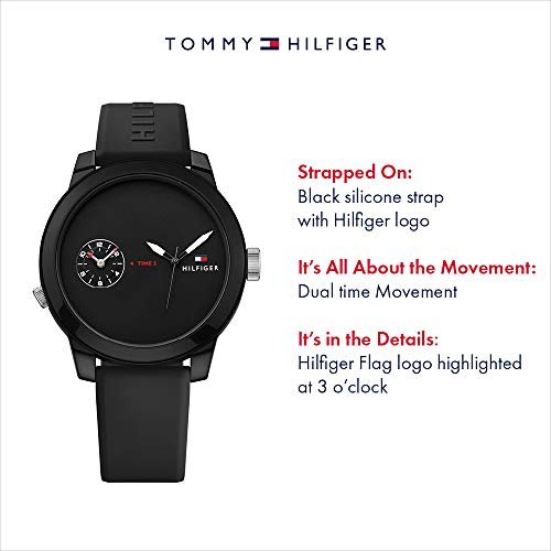 Tommy Hilfiger Men's 1791326 Analog Display Quartz Black Watch - Imported  Products from USA - iBhejo