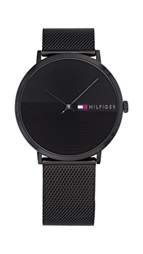 Tommy Hilfiger Men's Quartz Stainless Steel and Mesh Bracelet