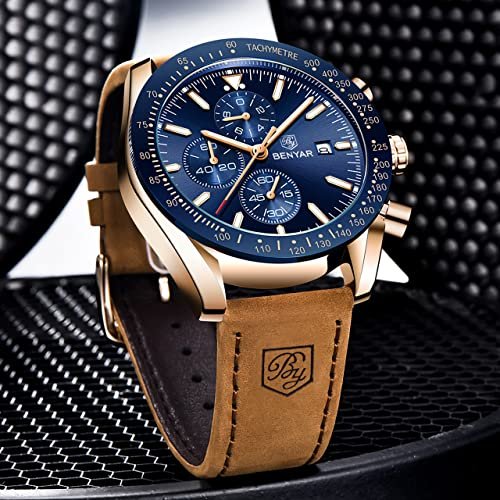 Men Watch Mechanical Benyar | Benyar Men Wristwatch Clock | Benyar Clocks  Watches - Top - Aliexpress