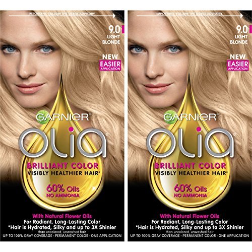 Garnier Hair Color Olia Ammonia-Free Brilliant Color Oil-Rich Permanent Hair  Dye,  Light Blonde, 2 Count (Packaging May Vary) - Shop Imported  Products from USA to India Online - iBhejo