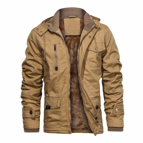 Chexpel Outdoor Jacket For Men Windproof Thermal Insulated Jackets