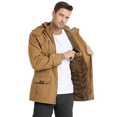 Chexpel Outdoor Jacket For Men Windproof Thermal Insulated Jackets