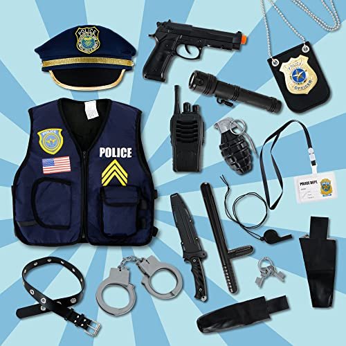 Spooktacular Creations Police Toy Play Set Pretend pour School Dres