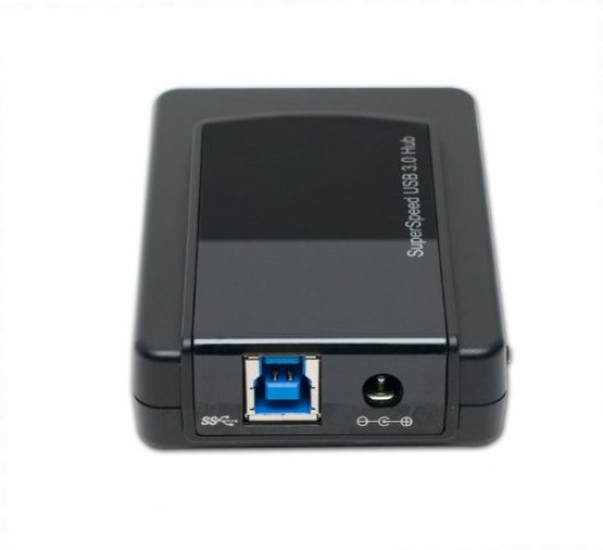   Basics 7 Port USB 2.0 Hub Tower with 5V/4A Power  Adapter, Black : Electronics