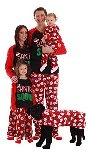 followme Family Pajamas Microfleece Mens Pajama Set (Buffalo Plaid