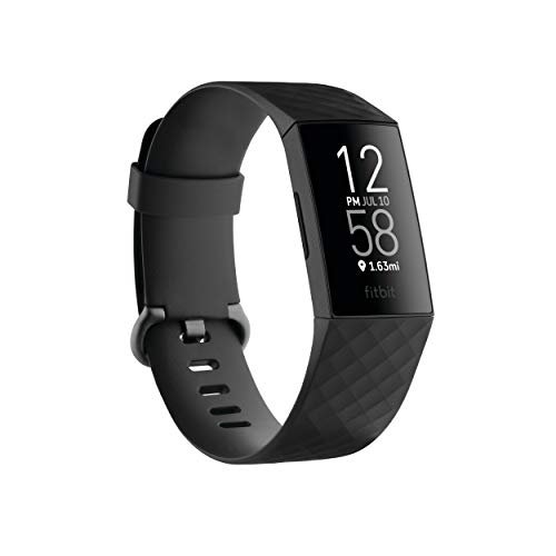 Fitbit Charge 4 Fitness and Activity Tracker with Built-in GPS, Heart Rate,  Sleep & Swim Tracking, Black/Black, One Size (S &L Bands Included) -  Imported Products from USA - iBhejo