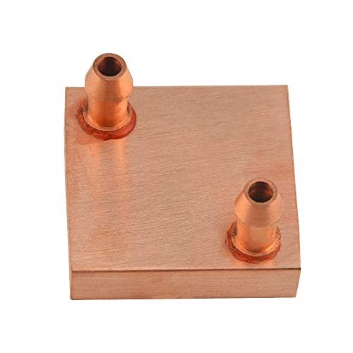 BXQINLENX Pure Red Copper Water Cooling Block for CPU Graphics Radiator