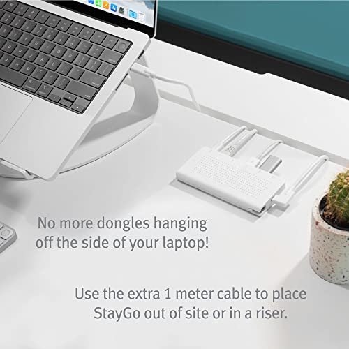 StayGo Mini USB-C Hub for iPad and Macbook - Twelve South