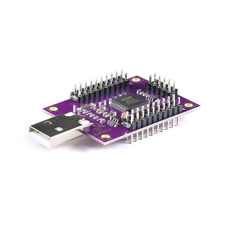 JESSINIE FT4232HL 4 Channel USB to Serial Adapter FTDI FT4232 UART SPI ...