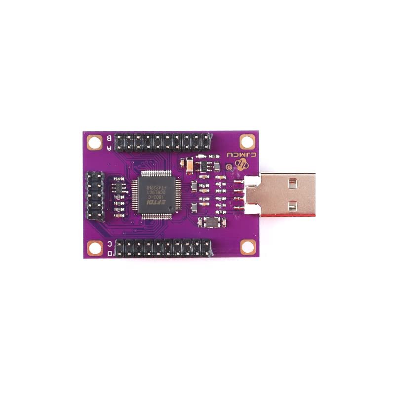 JESSINIE FT4232HL 4 Channel USB to Serial Adapter FTDI FT4232 UART SPI ...