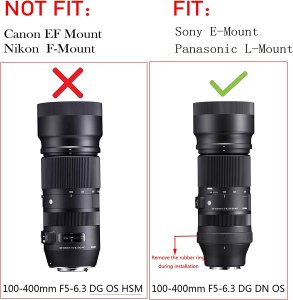Haoge LMR-SM140S Lens Collar Replacement Foot Tripod Mount Ring Stand Base