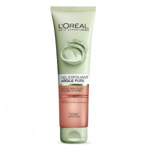 L'Oreal Paris Skin Care Pure Clay Cleanser, Exfoliate & Refine, 4.4 Fluid O