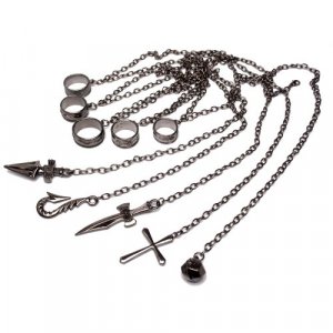 Chain HUNTER x HUNTER cosplay tool constraints Kurapika five fingers [with papers of the chain of full-five fingers] (japan import) by Kurapika