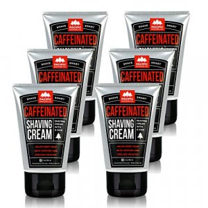 Pacific Shaving Company Caffeinated Shaving Cream - Helps Reduce Appearance of Redness, With Safe, Natural, and Plant-Derived Ingredients, Soothes Sk
