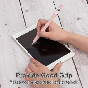 Case for Apple Pencil Grip 1st Generation Apple Pencil Cover Holder for Apple Pencil Sleeve Apple Pen Accessories with Protective Nib Cover Compatibl