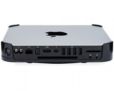 HumanCentric Mount Compatible with Mac Mini, Custom Mac Mini Mount. Wall Mount, Rack Mount, Mac Mini Under Desk Mount, Mac Mini Mount Behind Monitor 