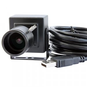 ELP 2.8-12mm Lens Varifocal Mini Box USB Camera 1.3megapixel for Linux Android Windows System