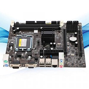 AYNEFY Motherboard, Low Power Consumption High Compatibility Desktop Motherboard for G41M LGA775 DDR3 1066/1333MHz Computer for Desktop Computer
