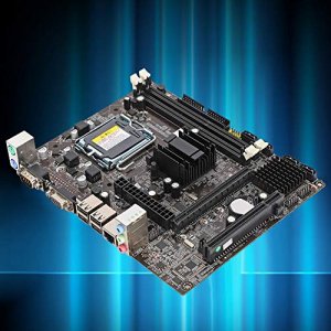 AYNEFY Motherboard, Low Power Consumption High Compatibility Desktop Motherboard for G41M LGA775 DDR3 1066/1333MHz Computer for Desktop Computer