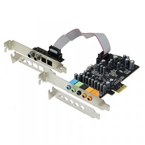 Sedna - SE-PCIE-SC-10 PCIe 7.1 Channel Sound Card (CM8828 + CM9882A) with SPDIF Bracket (Standard and Low Profile Brackets are Included)