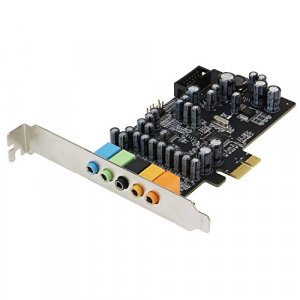 Sedna - SE-PCIE-SC-10 PCIe 7.1 Channel Sound Card (CM8828 + CM9882A) with SPDIF Bracket (Standard and Low Profile Brackets are Included)