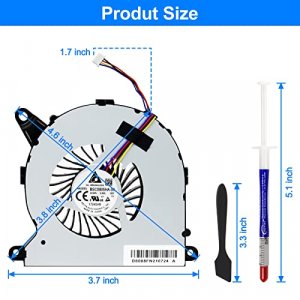 ARLBA New Replacement CPU Cooling Fan for Intel NUC NUC8 NUC8i3BEH NUC8i5BEH NUC8i5bek NUC8i7BEH NUC8 I3/I5/I7 Mini Host BSC0805HA-00 BAZB0808R5H P00