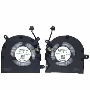 QUETTERLEE Replacement New Laptop CPU + GPU Cooling Fan for Intel