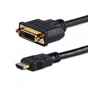 Cable Matters CL3 in-Wall Rated Full HD HDMI to DVI Cable 6 ft (DVI to HDMI  Cable, Bi-Directional HDMI to DVI-D Dual Link Cord)